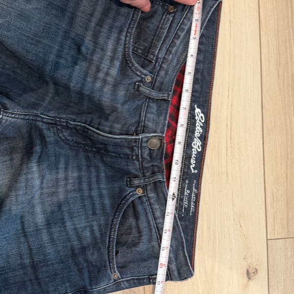 Eddie Bauer flannel lined jeans - Picture 6 of 7